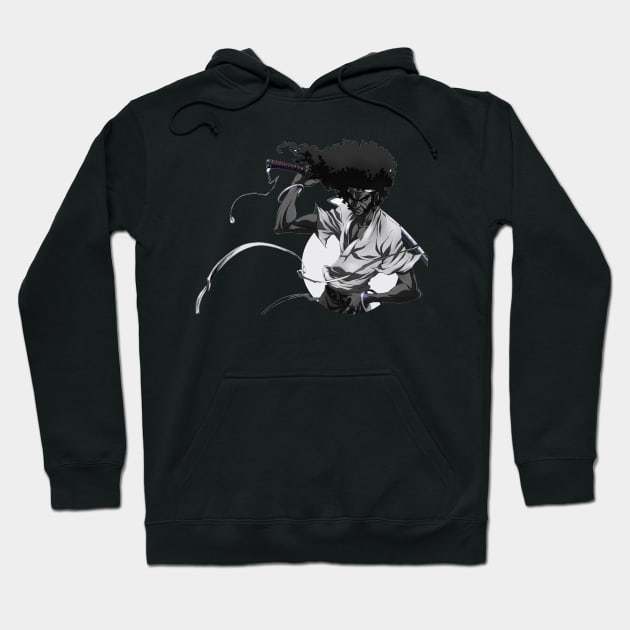 afro samurai tattoo Hoodie by Sparkledoom